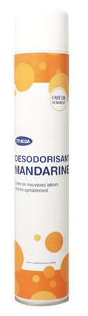 AEROSOL DESODORISANT MANDARINE 750 ML