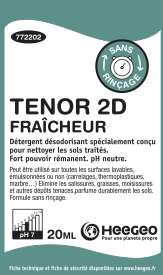 TENOR 2D FRAICHEUR NETTE /250 DOSES